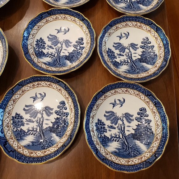 Fruit/Dessert Bowls Set - Booths Real Old Willow - Picture 5 of 9